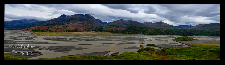 Iceland mountain highlands
