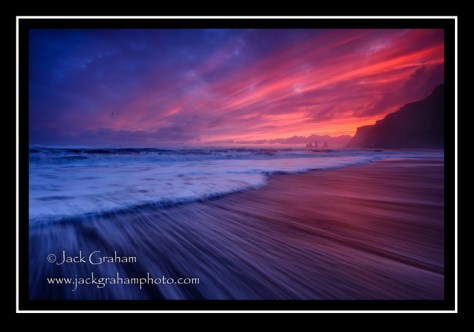 Sunset, Vik Iceland©Jack Graham
