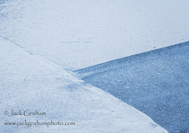iceland ice abstract by jack graham