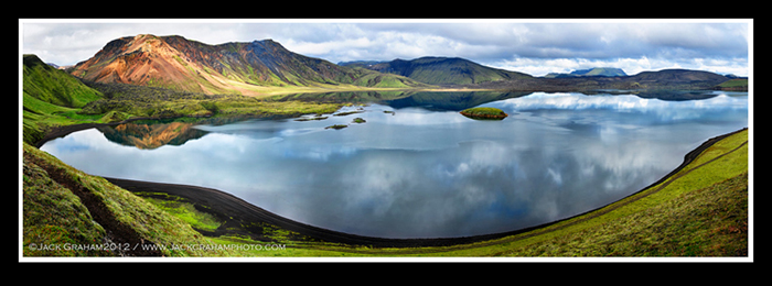 Lake Reflection Panorama