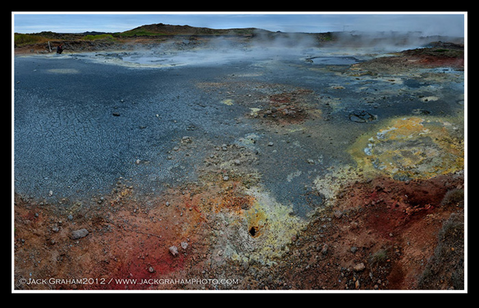 iceland boiling mud pot