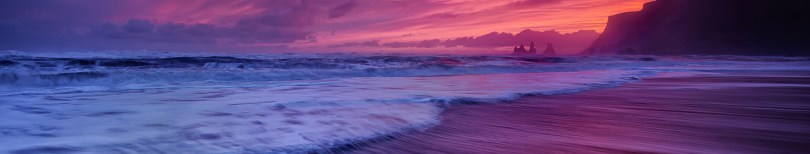 Sunset-beach-Vik-Iceland