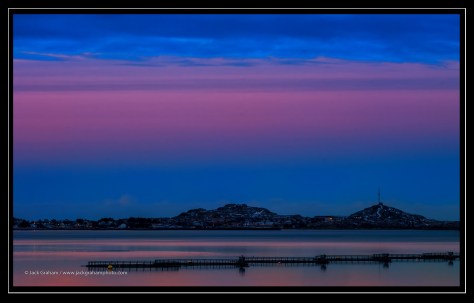 sunrise in lofoton, norway