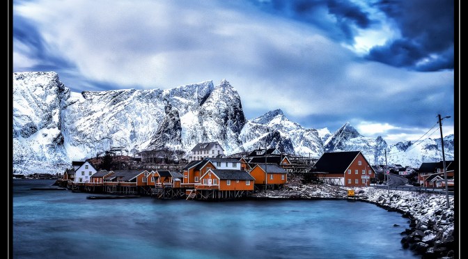 fishing village lofoton, norway